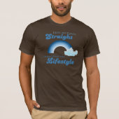 私はあなたはまっすぐに気になりません Tシャツ (正面)