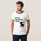 私はあなたは共和党員であるかもしれません Tシャツ (正面フル)