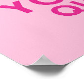 私はあなたは暑くない ポスター (角)