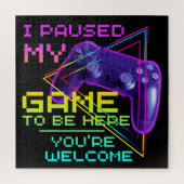 私はあなたは歓迎されるためにゲームを中断した ジグソーパズル (縦)