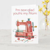 私はあなたは母の母の日を喜んでいる カード (黄色い花)