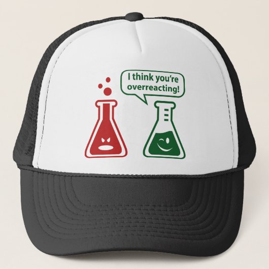 私はあなたは考え過剰に反応する！ キャップ (正面)