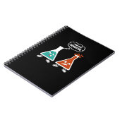 私はあなたは考え過剰反応 – おもしろいおたく化学 ノートブック (左側)