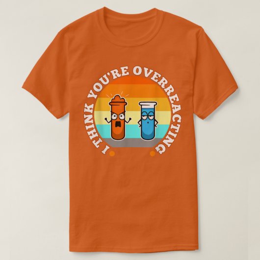 私はあなたは考え、おたくサイエンス1100 Tシャツ (デザイン正面)