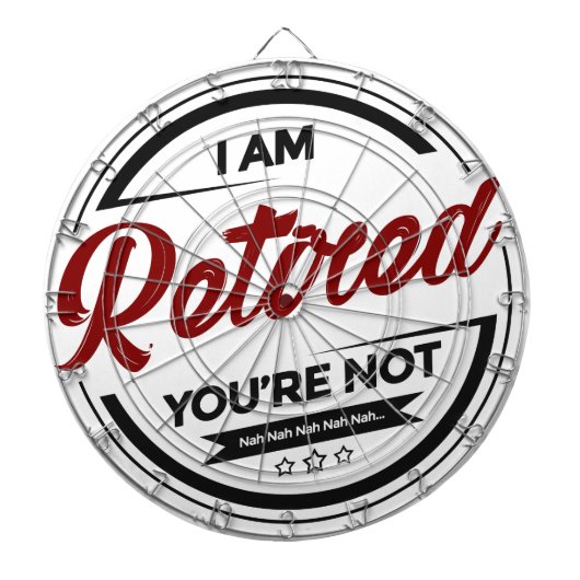 私はあなたは退職したないです ダーツボード (正面)