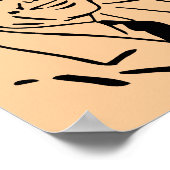 私はあなたは頭が切れるポスタおもしろいーのサインよ ポスター (角)