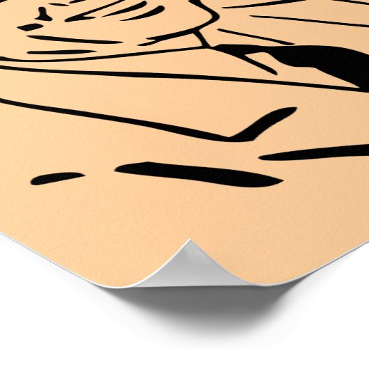 私はあなたは頭が切れるポスタおもしろいーのサインよ ポスター (角)