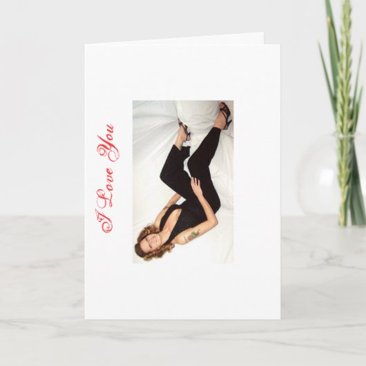 私はあなたまたはバレンタインのカードを愛します シーズンカード (正面)