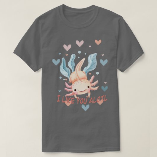 私はあなたも好きだ Tシャツ (デザイン正面)