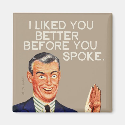 私はあなたより前に好き話だ。 マグネット (正面)