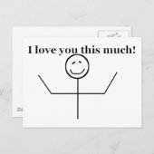 私はあなたをこんなに愛している ポストカード (正面/裏面)