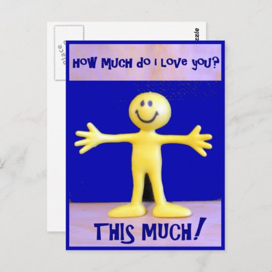 私はあなたをこんなに愛している ポストカード (正面/裏面)