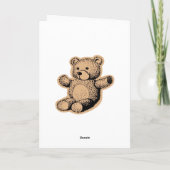 私はあなたをこんなに愛している – Bear カード (裏面)