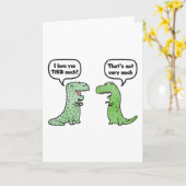 私はあなたをこんなに愛している(Tレックス) カード (黄色い花)