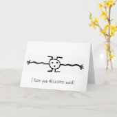 私はあなたをこんなに愛してる! カード (黄色い花)