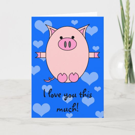 私はあなたをこんなに愛してる!ピギーパワーカード シーズンカード (正面)