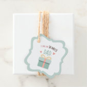 私はあなたをとても愛しているパパ – 父の日 – ギフトボックス フェイバータグ (インサイチュ)