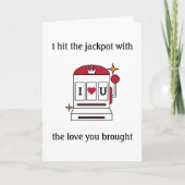 私はあなたをとても愛している カード (正面)