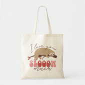 私はあなたをとても愛している トートバッグ (正面)