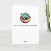 私はあなたをとても愛している |ハッピーアニバーサリー カード (裏面)