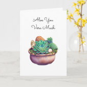 私はあなたをとても愛している |ハッピーバレンタインデー カード (黄色い花)