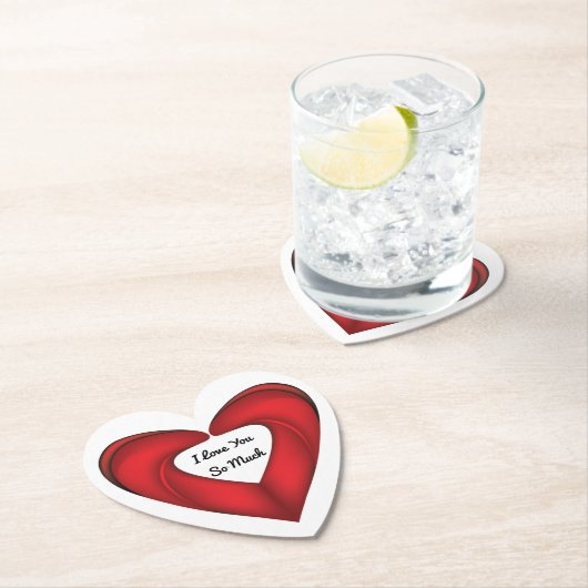 私はあなたをとても愛している ペーパーコースター (インサイチュ)