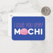 私はあなたをとても愛し餅かわいい子供のバレンタインデー ノートカード (正面/裏面インサイチュ)