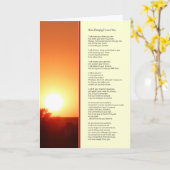 私はあなたをどれほど深く愛しているか… カード (黄色い花)