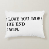 私はあなたをもっと愛している アクセントクッション (正面)