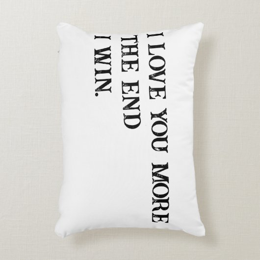 私はあなたをもっと愛している アクセントクッション (正面(垂直))