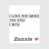 私はあなたをもっと愛している シール (シート)