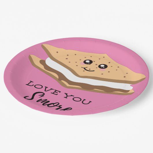 私はあなたをもっと愛している! ペーパープレート (アングル)