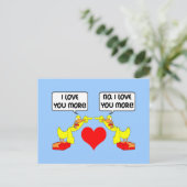 私はあなたをもっと愛している ポストカード (スタンド正面)