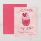 私はあなたをもっと愛して……バレンタインデーより シーズンカード (正面/裏面)