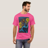 私はあなたをシャークダイビングから取得する男を心配しない Tシャツ (正面フル)