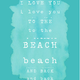 私はあなたをビーチと背中に愛している シーズンカード