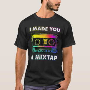 私はあなたをミックステープレトロヴィンテージカセット80s 90にした tシャツ