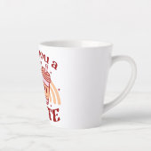 私はあなたをラテ カフェラテマグ (右)