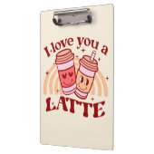 私はあなたをラテ クリップボード (左)
