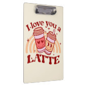 私はあなたをラテ クリップボード (右)