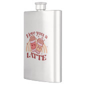 私はあなたをラテ フラスク (左)