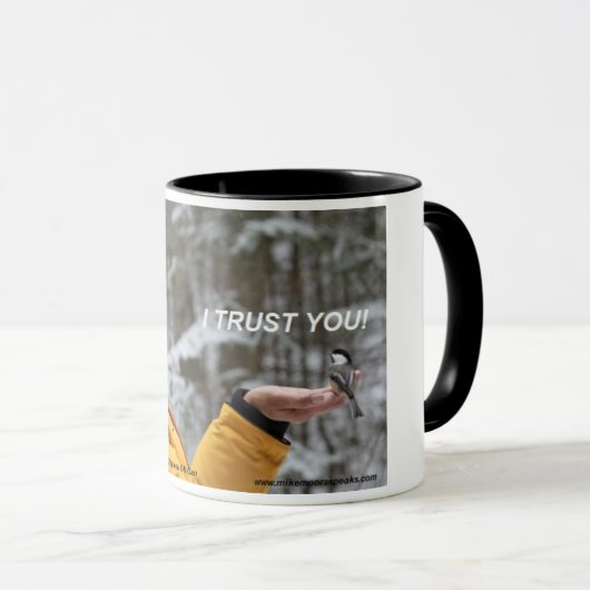 私はあなたを信頼している。 マグカップ (正面右)