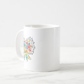 私はあなたを変えないが世界を変える コーヒーマグカップ (正面左)