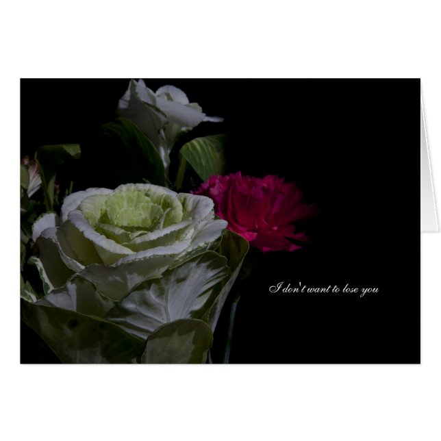 私はあなたを失いたくない (正面横)