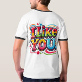 私はあなたを好きだ Tシャツ (裏面)