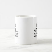 私はあなたを嫌いではない コーヒーマグカップ (中央)