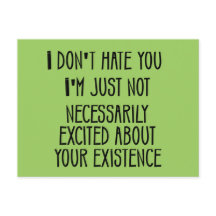 私はあなたを嫌いではない