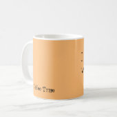 私はあなたを完全なラテコーヒーマグが大好き コーヒーマグカップ (正面左)