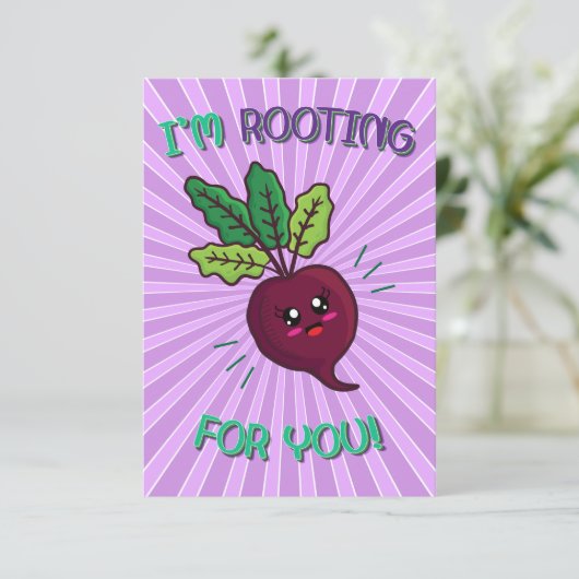 私はあなたを応援しているフードパン サンキューカード (スタンド正面)