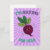 私はあなたを応援しているフードパン サンキューカード (正面/裏面)